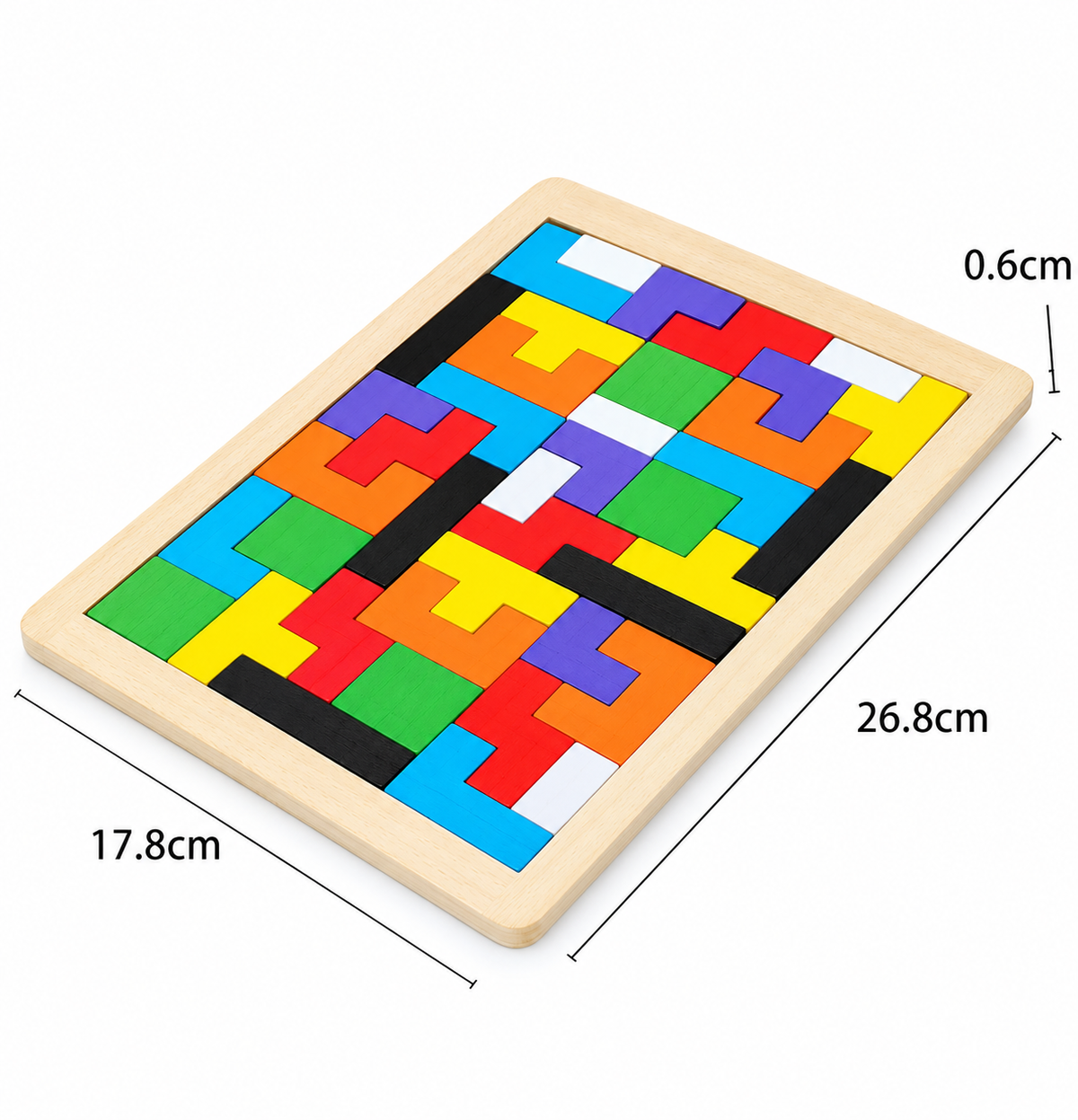 Puzzle de Madera Sensorial